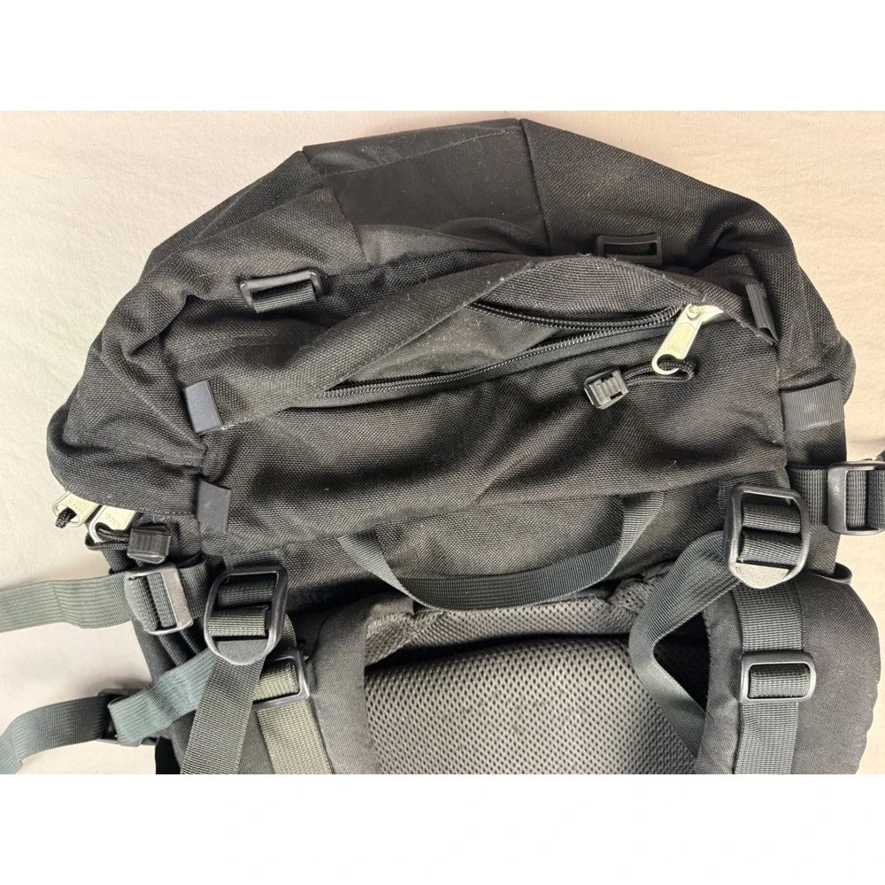 Cirqueworks‎ Technical Hiking/Climbing Backpack Black HD Multi Strap Outdoor Bag